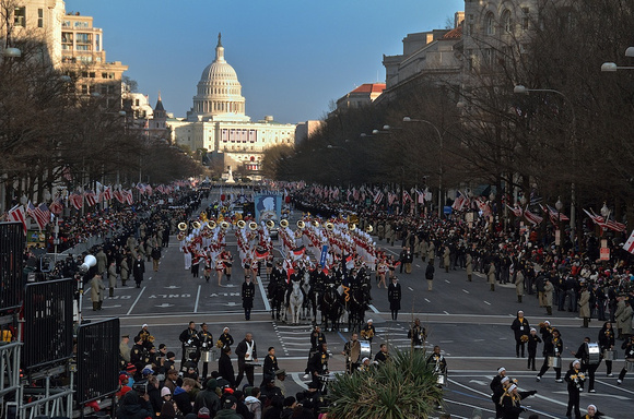 Obama Inaugural Parade